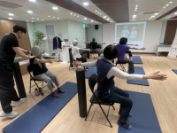 강남구 통합돌봄 사업 '온기나눔' 2회기 운동 프로그램